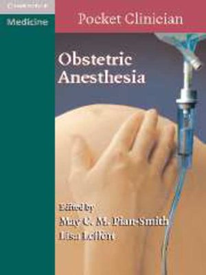 cover image of Obstetric Anesthesia